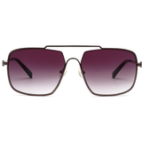 Tommy Hilfiger Blue Revo Reflex Lens Navigator Sunglass Full Rim Gun Frame With 100% Uv Protected - Th 2573 C1 Bkgungr-35 61 S