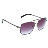 Tommy Hilfiger Blue Revo Reflex Lens Navigator Sunglass Full Rim Gun Frame With 100% Uv Protected - Th 2573 C1 Bkgungr-35 61 S