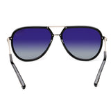 ZILLI Men Grey Lens Silver Aviator Sunglasses with 100% UV Protection.