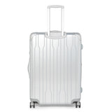 HEYS Xtrak Hard Large Silver Luggage Trolley