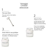 Yankee Candle Classic Medium Jar Clean Cotton Scented Candles