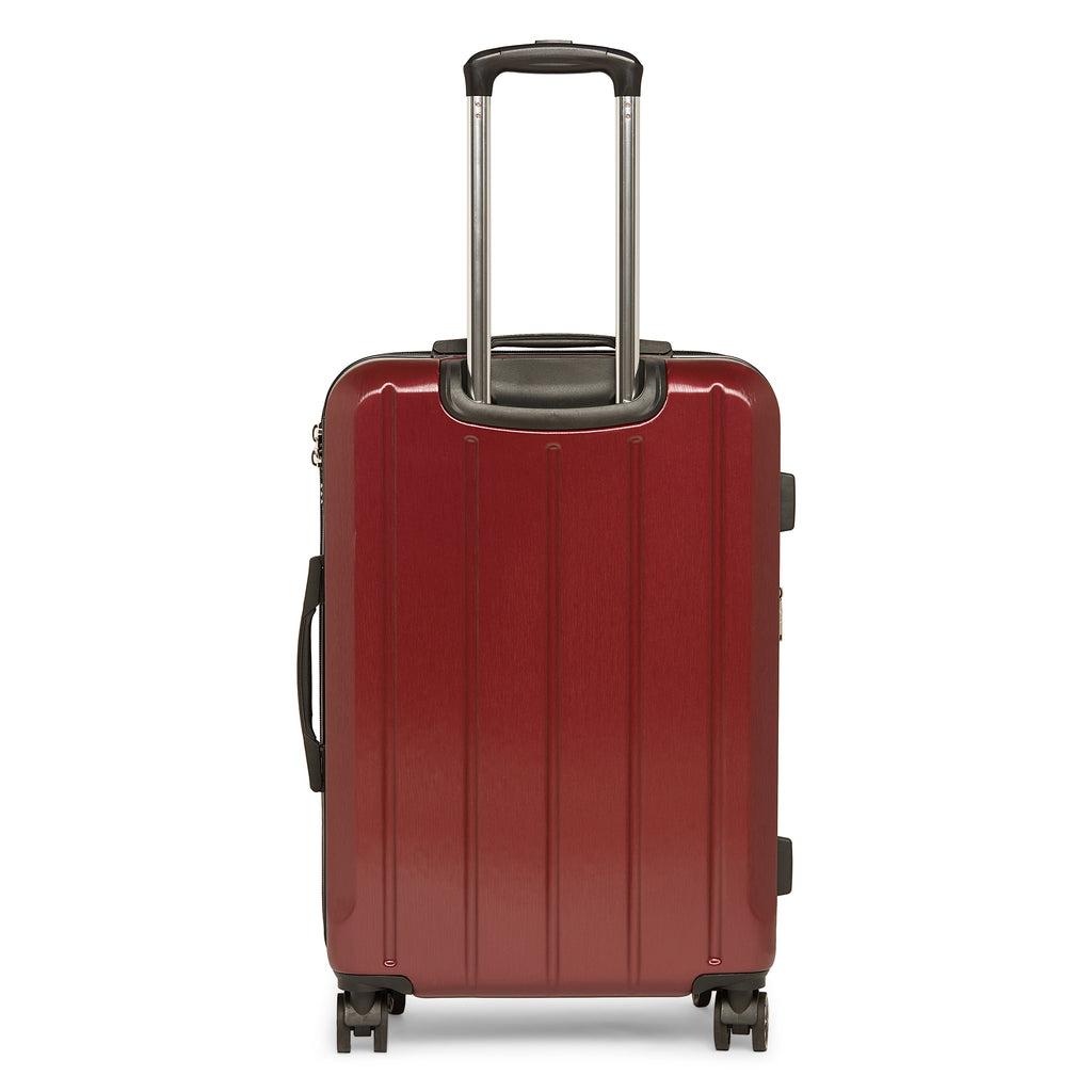 HEYS Para-Lite Hard Medium Red Luggage Trolley