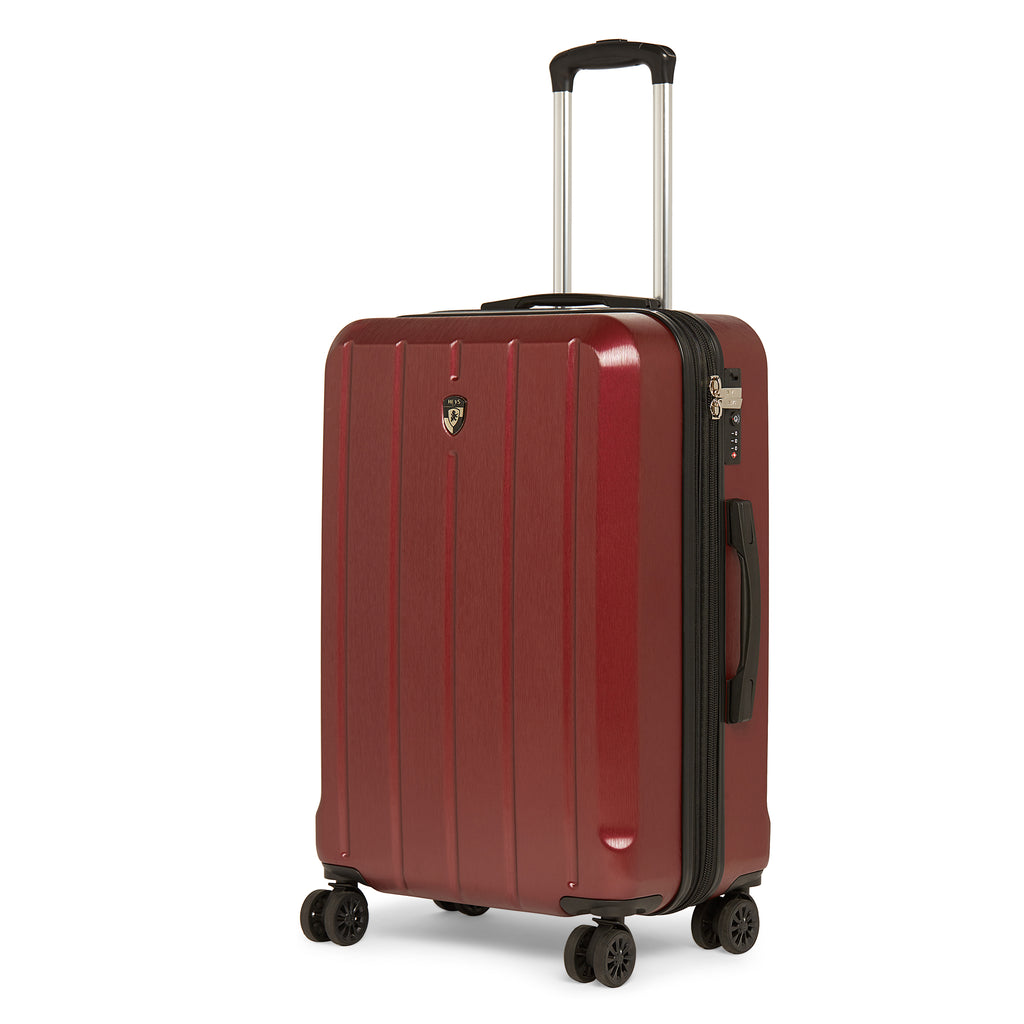 HEYS Para-Lite Hard Medium Red Luggage Trolley
