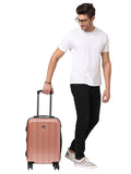 HEYS PARA-LITE Range Rose Gold Color Hard Luggage