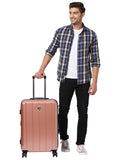 HEYS PARA-LITE Range Rose Gold Color Hard  Luggage