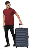 HEYS RUNWAY Range Navy Color Hard Luggage
