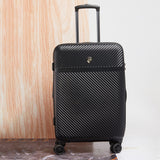 HEYS Charge-A-Weigh Hard Medium Charcoal Luggage Trolley