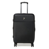 HEYS Charge-A-Weigh Hard Medium Charcoal Luggage Trolley