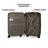 HEYS Charge-A-Weigh Hard Medium Charcoal Luggage Trolley