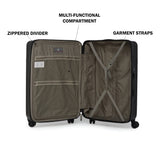 HEYS Charge-A-Weigh Hard Large Charcoal Luggage Trolley