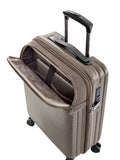 HEYS CHARGE-A-WEIGH Range Taupe Color Hard Luggage