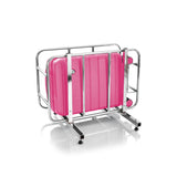 Heys NEO Fuchsia Color Polycarbonate Material Hard Trolley