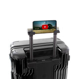 Heys TEKNO Black Color Polycarbonate Material Hard Trolley