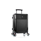 Heys TEKNO Black Color Polycarbonate Material Hard Trolley