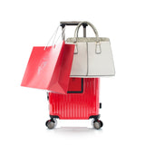 Heys TEKNO Red Color Polycarbonate Material Hard Trolley