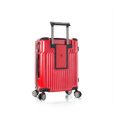 Heys TEKNO Red Color Polycarbonate Material Hard Trolley