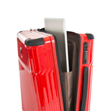 Heys TEKNO Red Color Polycarbonate Material Hard Trolley