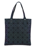 BAOMI Geometric Range Silver Color Soft One Size Backpack