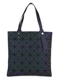 BAOMI Geometric Range Silver Color Soft One Size Backpack