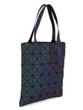 BAOMI Geometric Range Silver Color Soft One Size Backpack