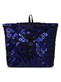 BAOMI Geometric Soft Blue Backpack