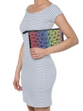 BAOMI Geometric Bucket Soft Assorted Clutch