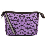 BAOMI Geometric Bucket Soft Purple Sling Bag