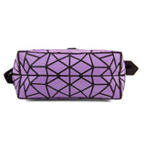 BAOMI Geometric Bucket Soft Purple Sling Bag