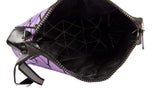 BAOMI Geometric Bucket Soft Purple Sling Bag