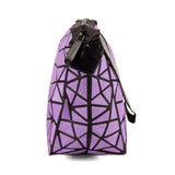 BAOMI Geometric Bucket Soft Purple Sling Bag