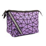 BAOMI Geometric Bucket Range Purple Color Soft One Size Handbag