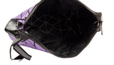 BAOMI Geometric Bucket Range Purple Color Soft One Size Handbag