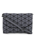 BAOMI Geometric Bucket Range Silver Color Soft One Size Handbag
