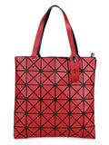 BAOMI Geometric Bucket Range Red Color Soft One Size Handbag