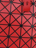 BAOMI Geometric Bucket Range Red Color Soft One Size Handbag