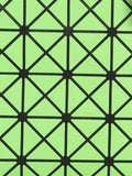 BAOMI Geometric Bucket Range Green Color Soft One Size Handbag