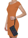 BAOMI Geometric Range Grey Color Soft One Size Clutch