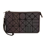BAOMI Geometric Range Purple Color Soft One Size Clutch