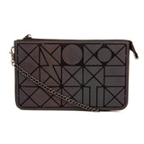 BAOMI Geometric Range Purple Color Soft One Size Clutch