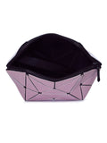 BAOMI Geometric Cosmetic Pouch Range Rose Gold Color Soft One Size Handbag
