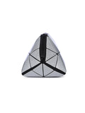 BAOMI Geometric Cosmetic Pouch Range Silver Color Soft One Size Handbag