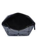 BAOMI Geometric Cosmetic Pouch Range Grey Color Soft One Size Handbag