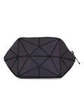 BAOMI Geometric Cosmetic Pouch Range Grey Color Soft One Size Pouch