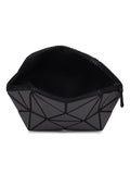BAOMI Geometric Cosmetic Pouch Range Grey Color Soft One Size Pouch