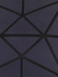 BAOMI Geometric Cosmetic Pouch Range Grey Color Soft One Size Pouch