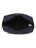 BAOMI Geometric Cosmetic Pouch Box Soft Grey Handbag