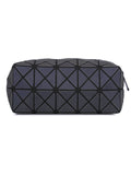 BAOMI Geometric Cosmetic Pouch Box Range Grey Color Soft One Size Handbag