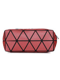 BAOMI Geometric Cosmetic Pouch Box Range Pink Color Soft One Size Pouch