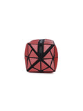 BAOMI Geometric Cosmetic Pouch Box Range Pink Color Soft One Size Pouch