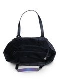 BAOMI Geometric Range Grey Color Soft One Size Handbag